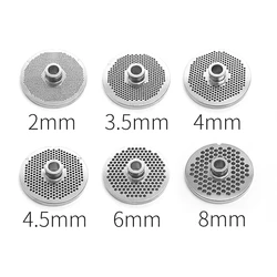 Coltello per tritacarne in acciaio inossidabile da 2-35mm 42 tipo di parti della macchina per tritare piatto da taglio per tritacarne piatto per pori di carne