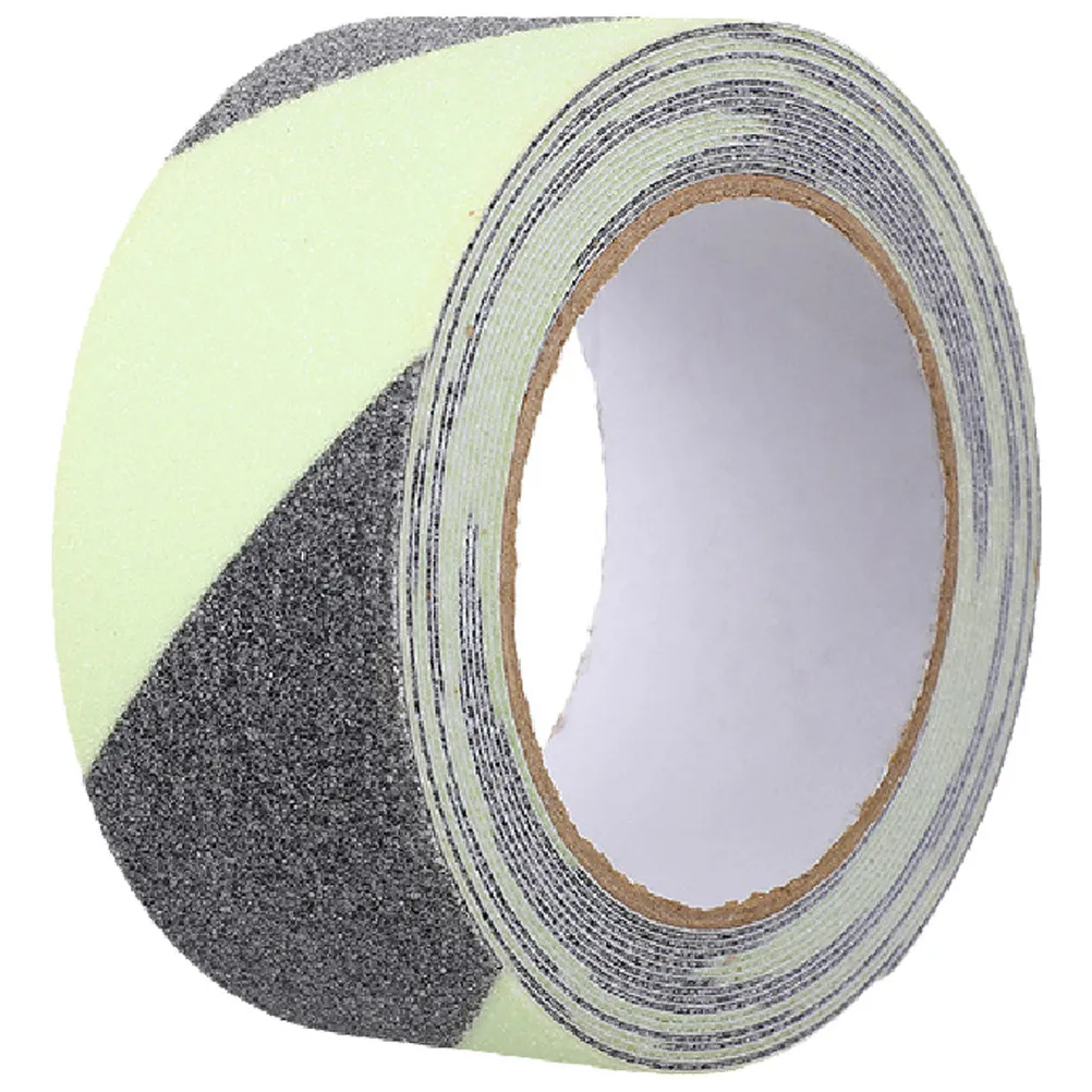 

1 Roll Glow in The Dark Tape 5M Anti-Slip Frosted Warning Luminous Tape for Stairs Outdoor Indoor Safety Guidance