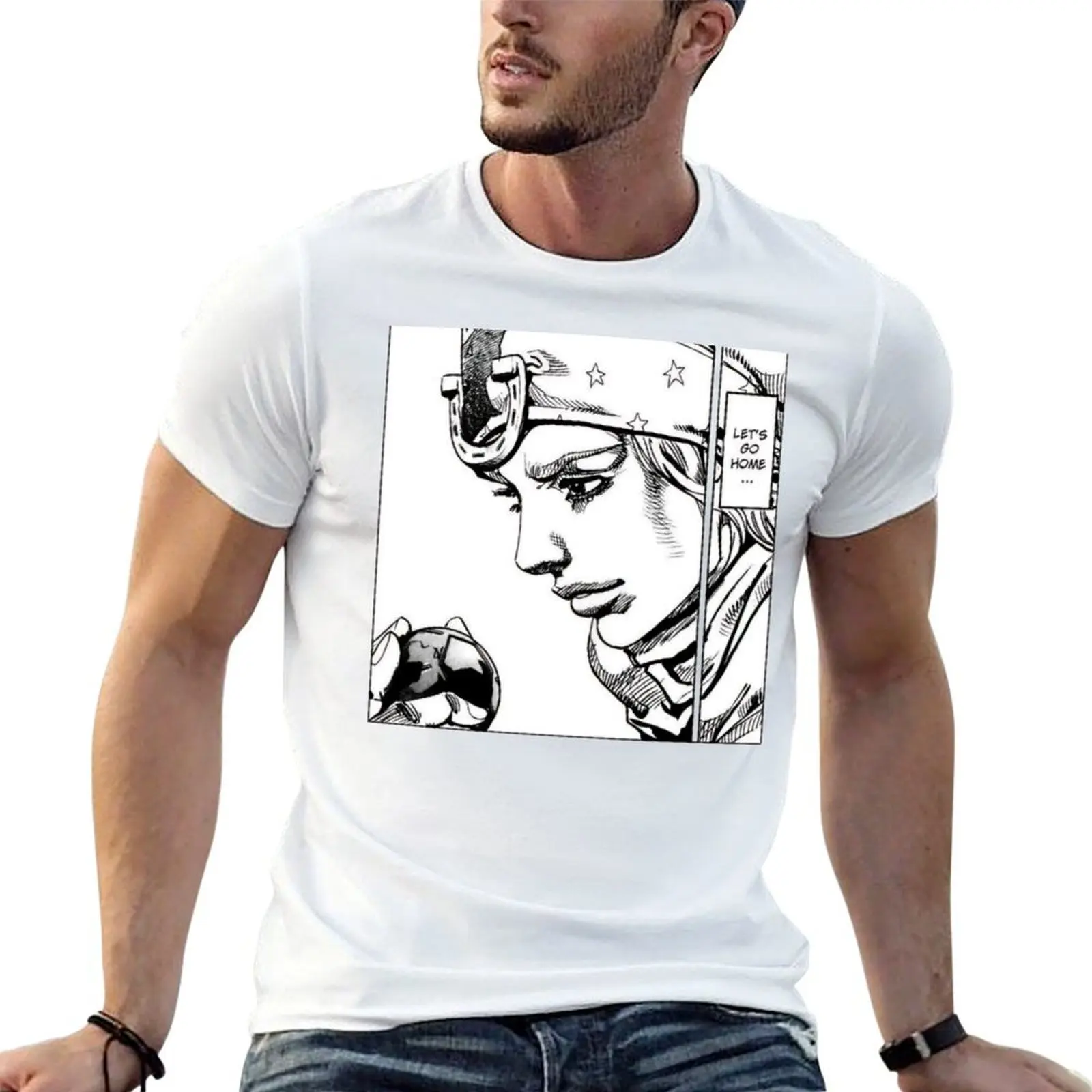 

let's go home T-Shirt t shirts for man pack cotton mens graphic t shirts T-Shirt