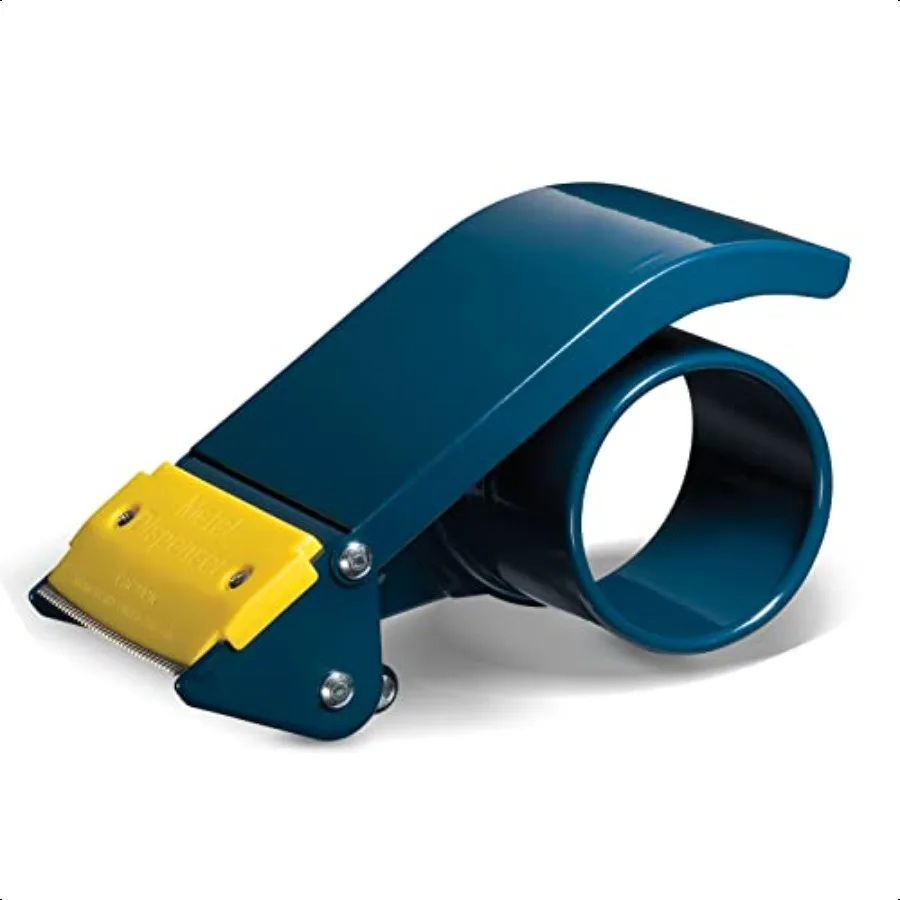 

ET366 3 Wide Handheld Tape Dispenser with Durable Metal Construction for Packaging Transportation Moving and Box Sealing Carton