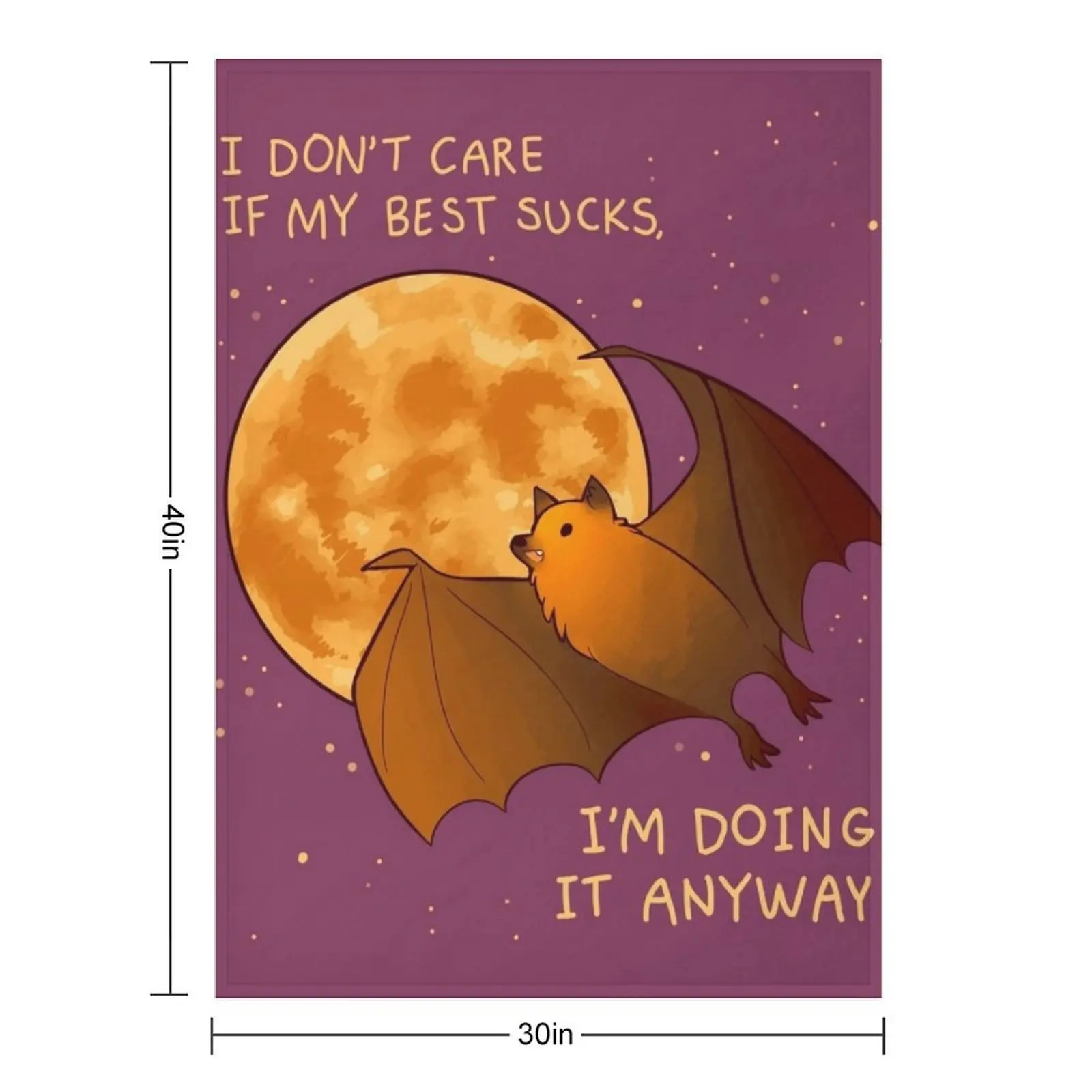 أنا لا أهتم إذا لم يرتدي أفضل الجورب الطائر الثعلب الخفافيش رمي بطانية بياضات السرير بطانيات فروي ورمي بطانيات الأرائك الموضة