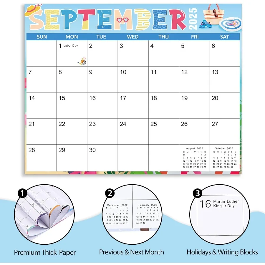 Magnetic Calendar for Refrigerator 14"x 11" Fridge Calendar Jan. 2025. Dec.2026 Magnet Fridge Calendar 20252026 Perfect for Pla