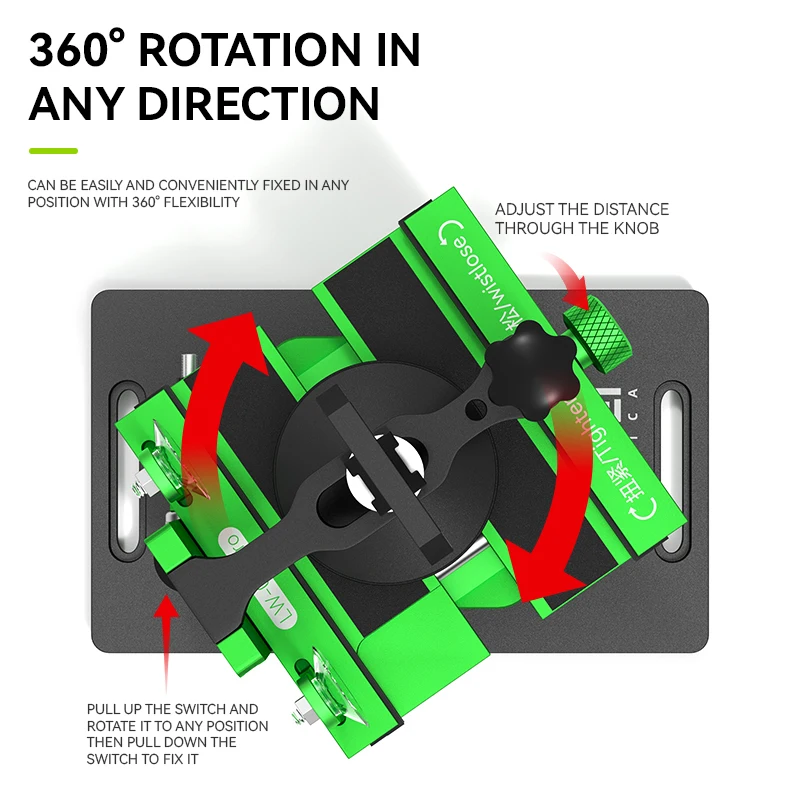 Rotary Fixture LW-022 Pro LW-301 Pro with Suction Cup for Fix Phone Screen Opening Disassembly Quick Battery Removal  Tools