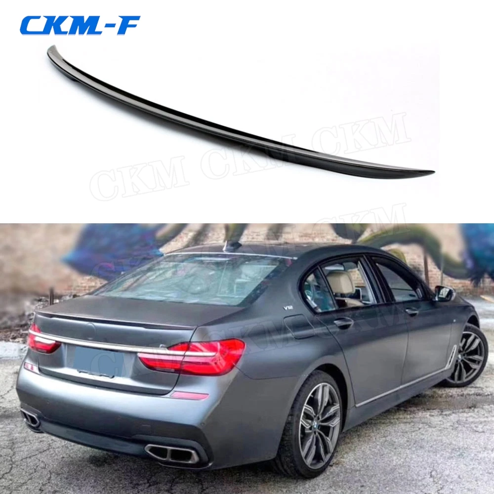 

Carbon Fiber Rear Spoiler Trunk Trim Wing for BMW 7 Series F01 F02 G11 G12 740i 750i 760i Spoiler 2009-2018 P Style Spoiler