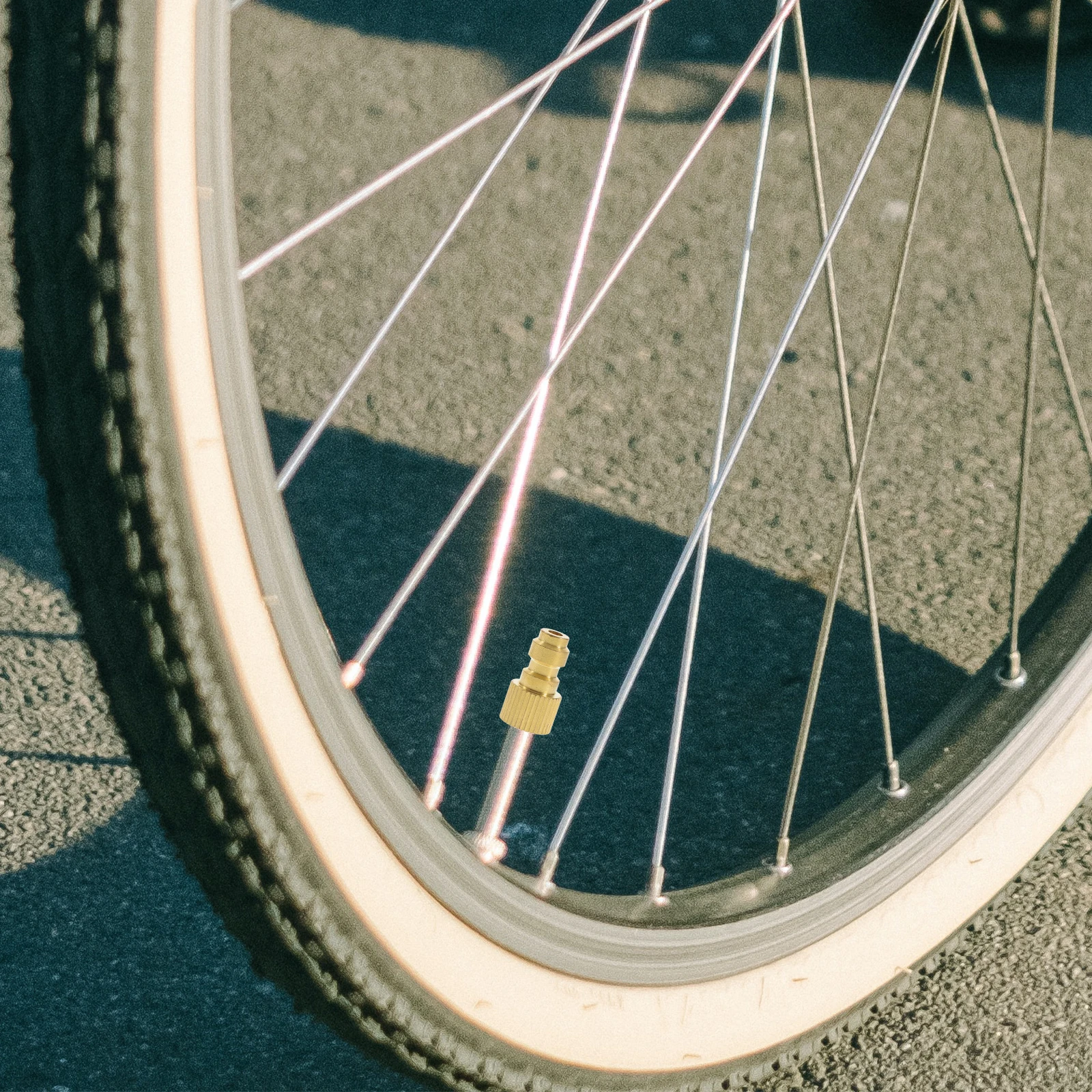 

3Pcs Tire Pump Adapter Practical Copper Metal Strong Bearing Suitable for High Pressure Air Pumps Pump Adapter Tire