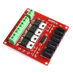 1PCS Four Channel 4 Route MOSFET Button IRF540 V4.0+ MOSFET Switch Module For Arduino