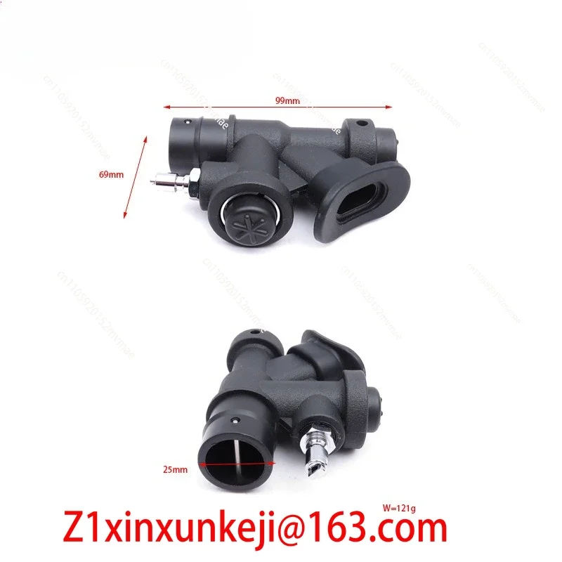 Scuba Diving, Back-flying, Side-mounted Jacket, BCD, Low-pressure Infill and Exhaust Valve, K-shaped Valve, and Deflation Valve