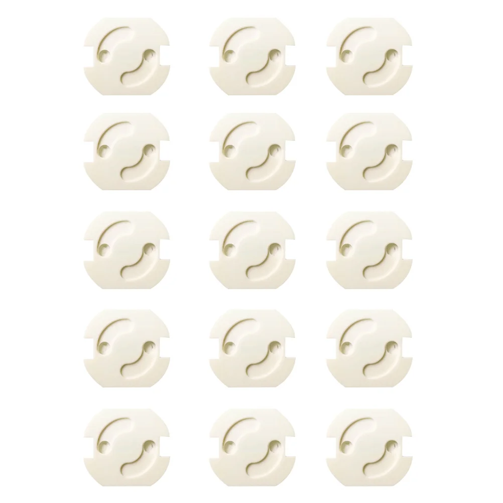 

20Pcs Anti-Electric Socket Covers Safety Outlet Childproof Plugs Protector for Home Office School European Standard