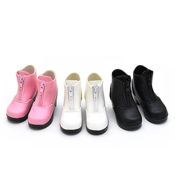 Botas de couro de boneca com articulações, acessórios de vestir, 1/3 bjd, 60cm, tamanho 7.5x3.2cm, novo