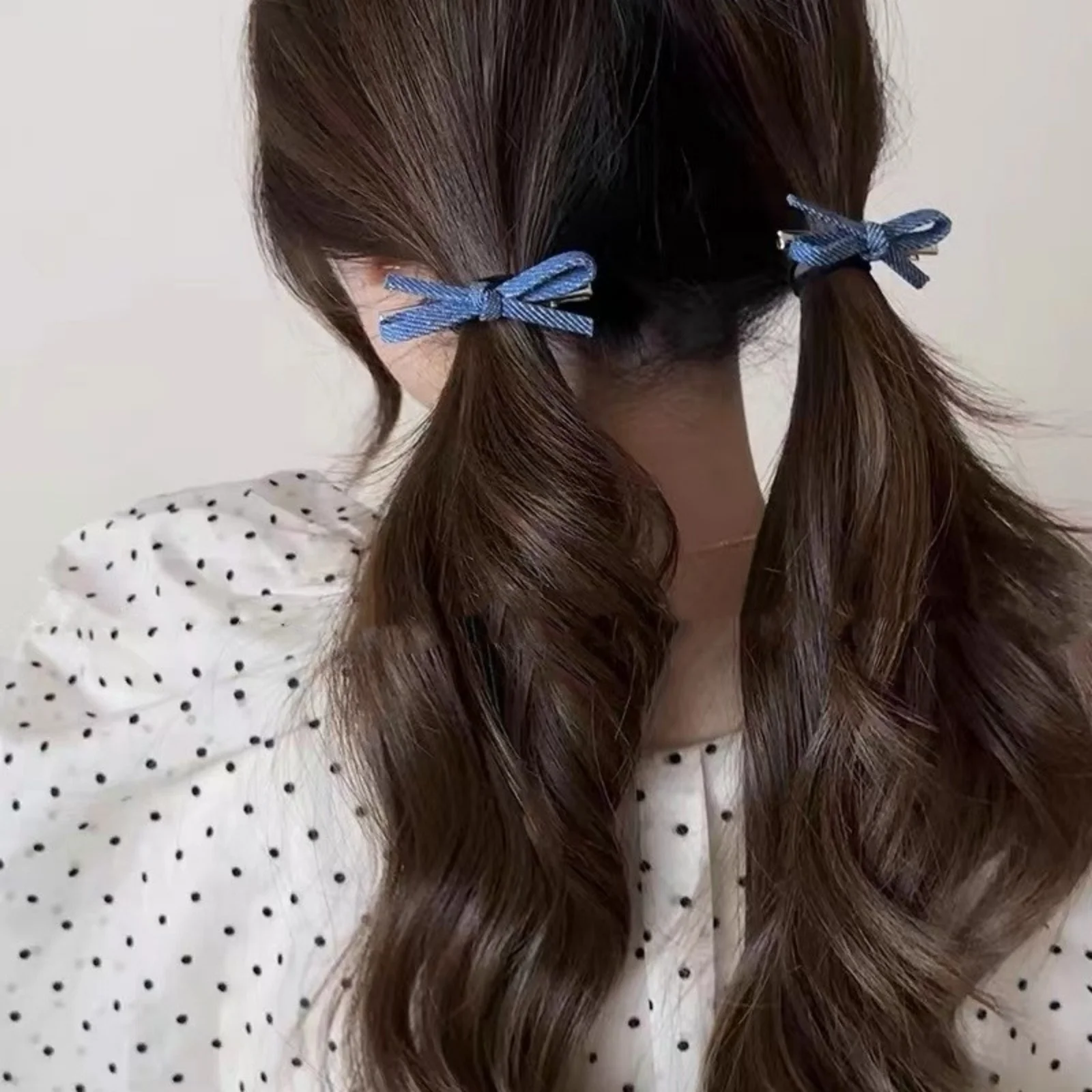 

2 шт. заколки-бантики для волос в ковбойском стиле, женские, премиум-качество, однорядные, для челки и непослушных волос, боковые заколки, заколки-«уточки», аксессуары для волос