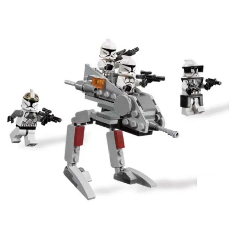 New Star Wars Elite Clone Trooper Assault Robot 9488 Building Blocks Action Figure Assembled Model Toy Collectible Gift for Boys
