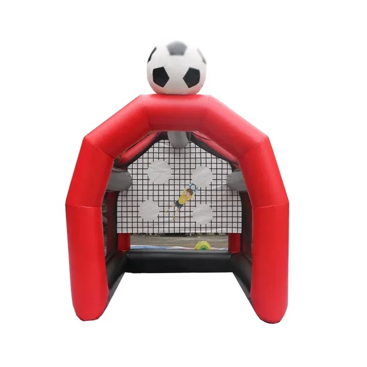 Customized Design Inflatable Football Games Inflatable Soccer Ball Goal Post Inflatable Football Gate