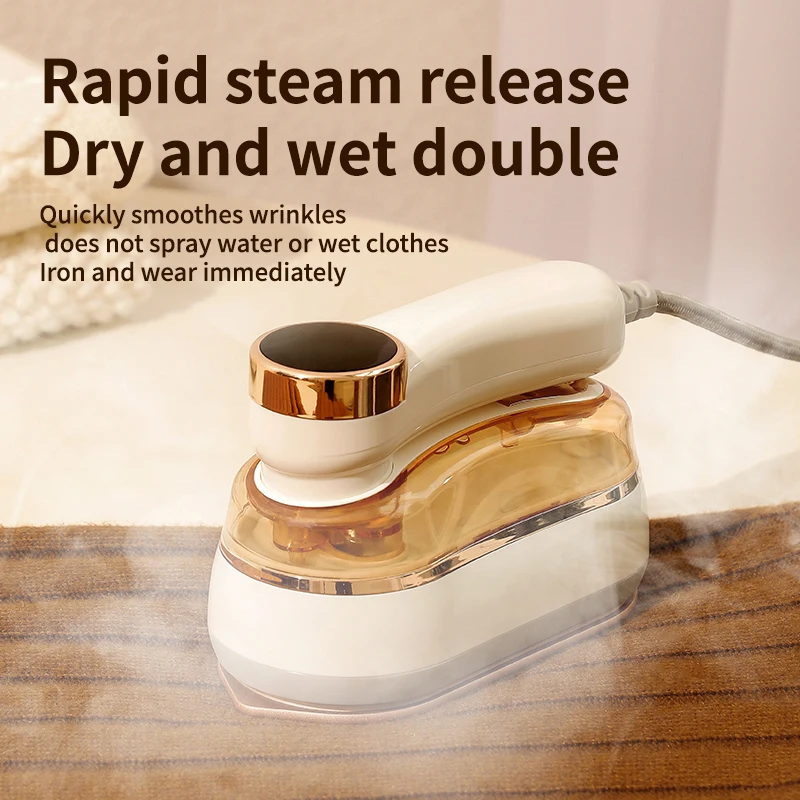 Handheld Steam Iron 1200W High Power Home Portable Three-speed Garment Steamer Touch Screen Rotary Electric Iron