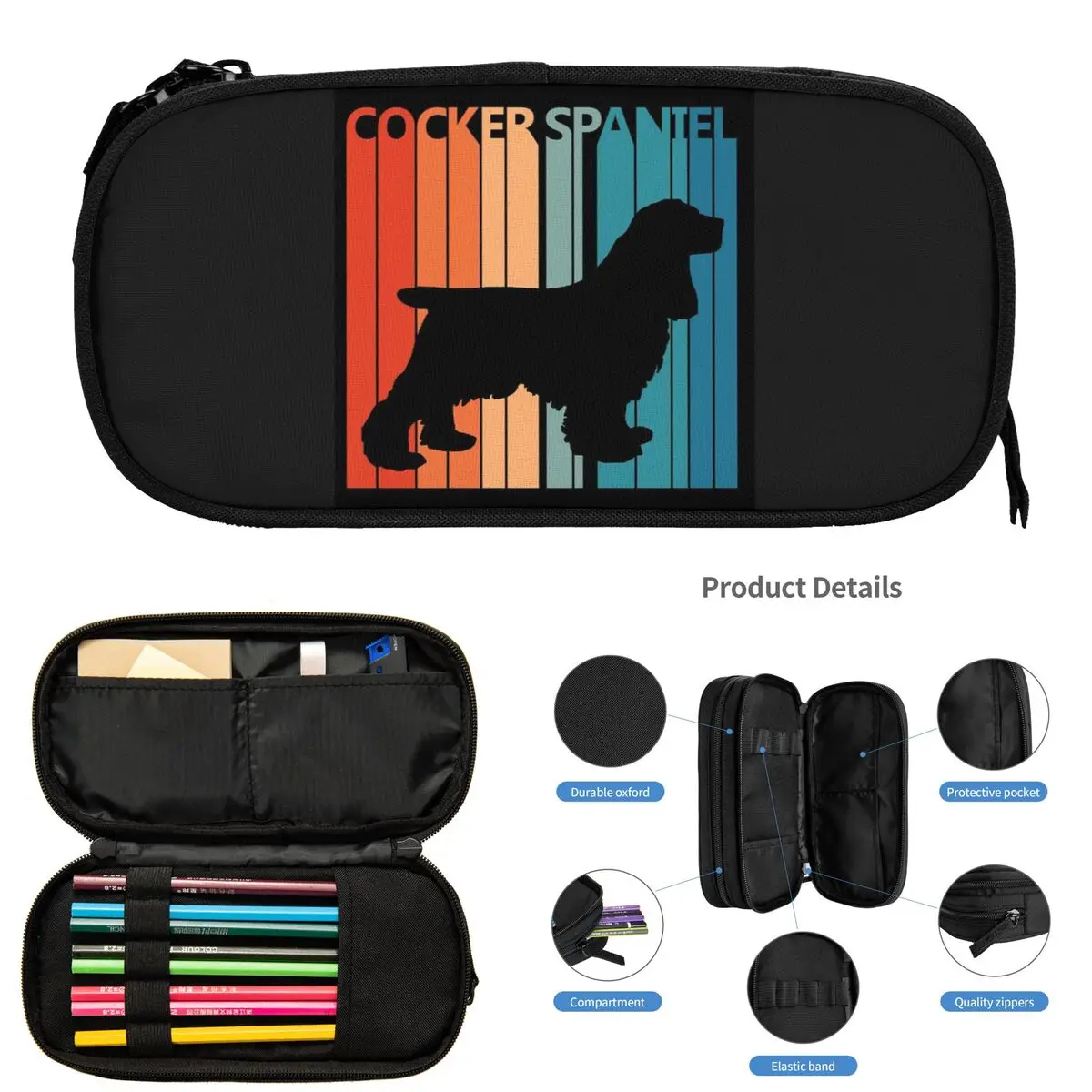 خمر كوكر الذليل مالك هدية مقلمة للطلاب الهدايا صندوق القلم حقيبة أقلام رصاص قلم رصاص الحقيبة تخزين لوازم مكتبية