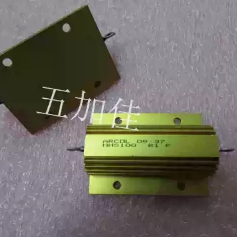 

New British NHS100 0.1R 1% 100W high-power aluminum shell resistor