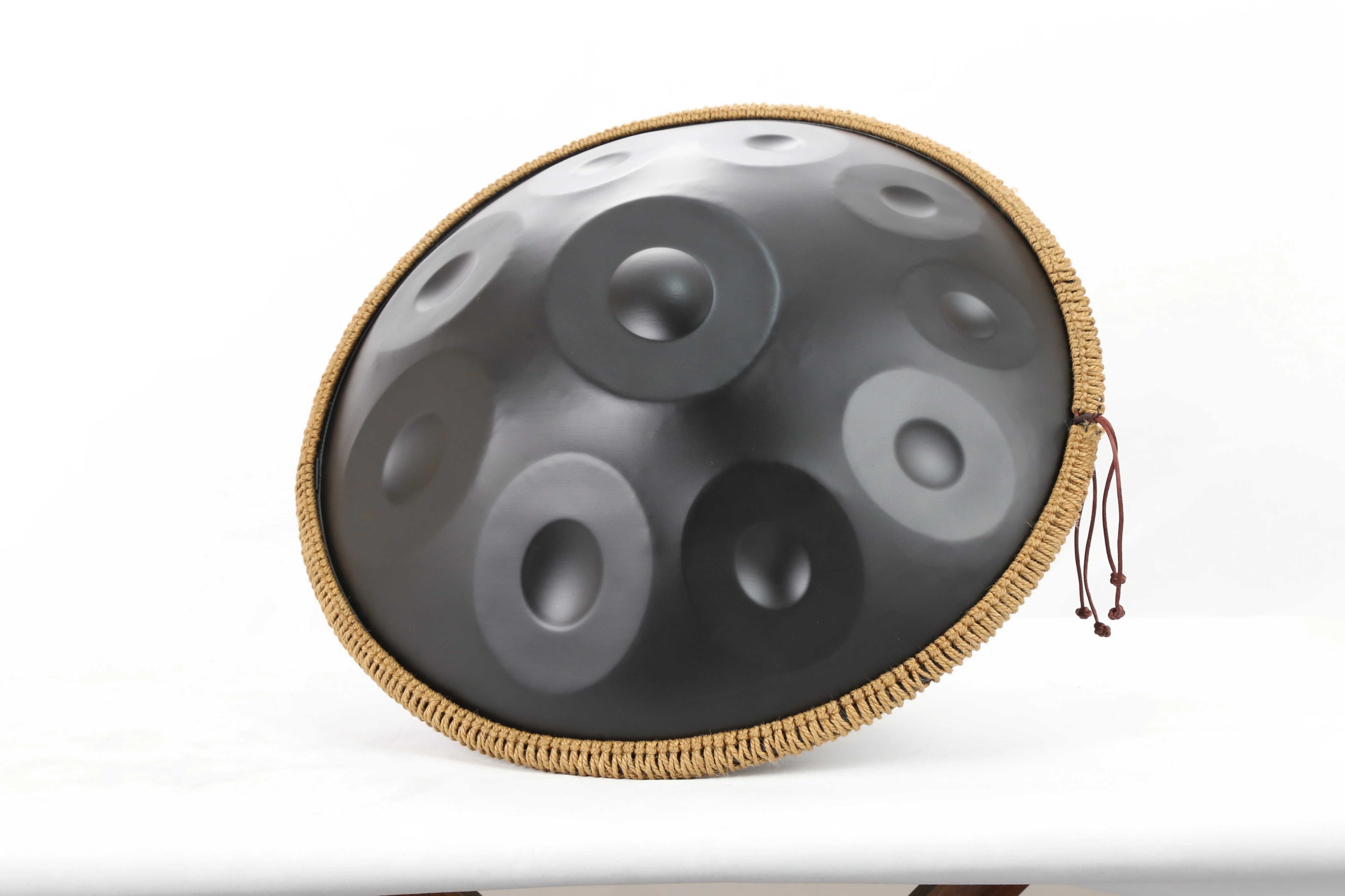 

432hz 10 note handpan drum 22 inch D minor tambourine yoga music drum gift beginner meditation instrument steel tongue drum