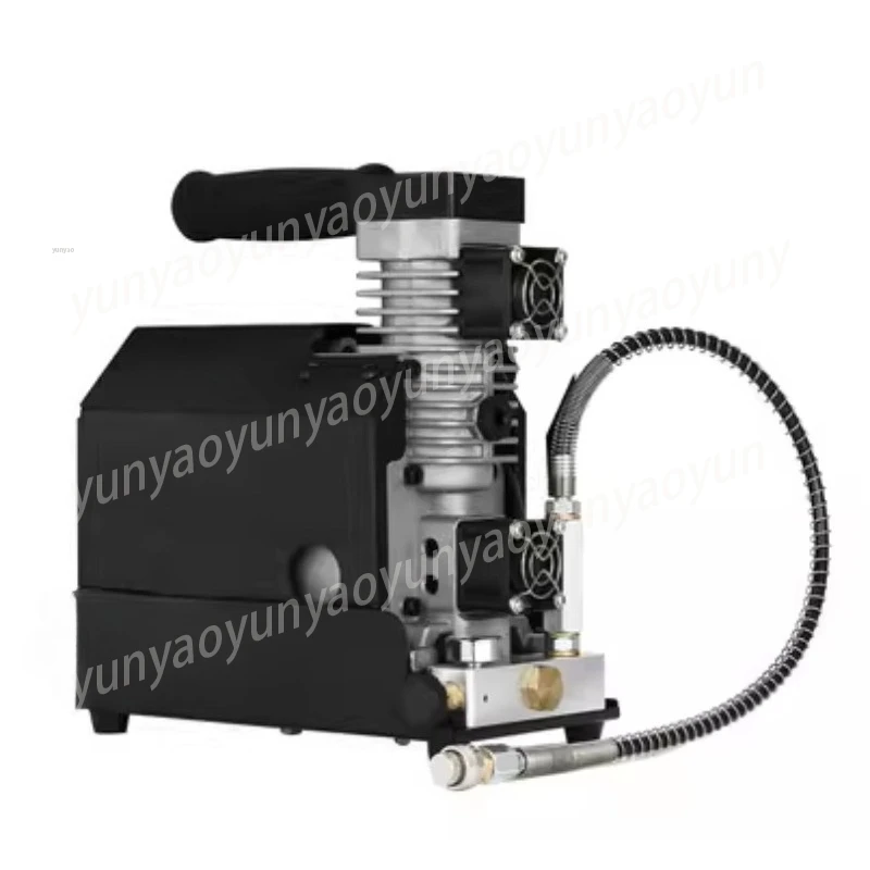 

High Pressure Air Compressor 30MPa, 12V & 220V Oil-Free Portable Pump for Car Tires, Industrial Tools and Airbrush Painting