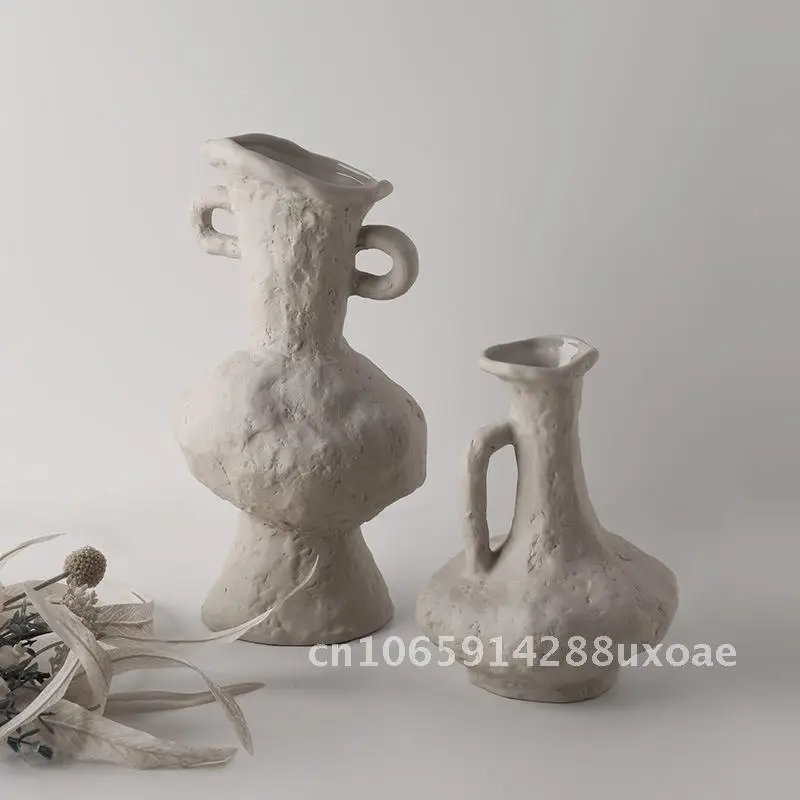 Plain Embryo Art Vase Home Decoration Home Decoration Ceramic Flower