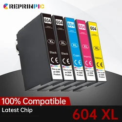 T604 Ink Cartridge FULL For Epson T 604XL T 604 XL Compatible XP 2200 2205 3200 3205 4200 WF 2910 2930 2950 Printer