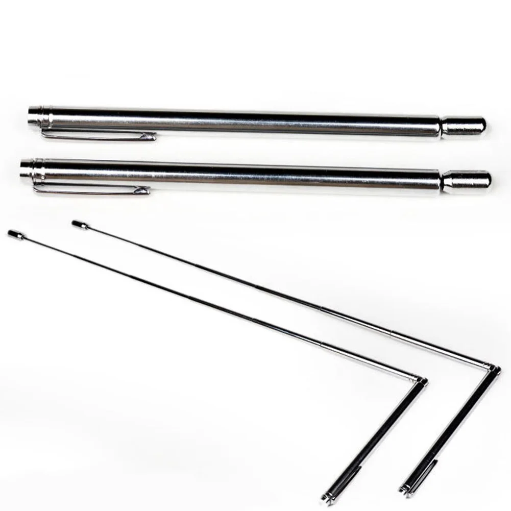 Dowsing Rods Positioning Rod Psychic Rod Stainless Steel Adjustable Bending Rod Measuring Instruments Brand New