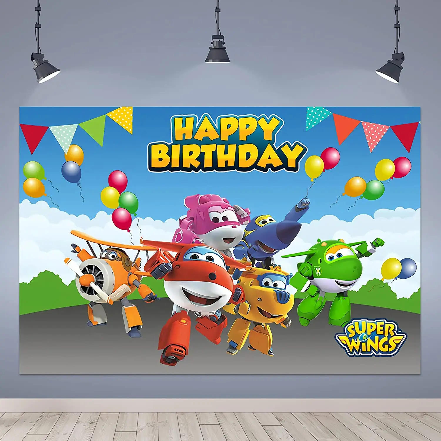 Super Wings Birthday Party Decoration Disposable Tableware Plate Cup Gift Bag Tablecloth Baby Shower Kids Party Favors Supplies - Image 4
