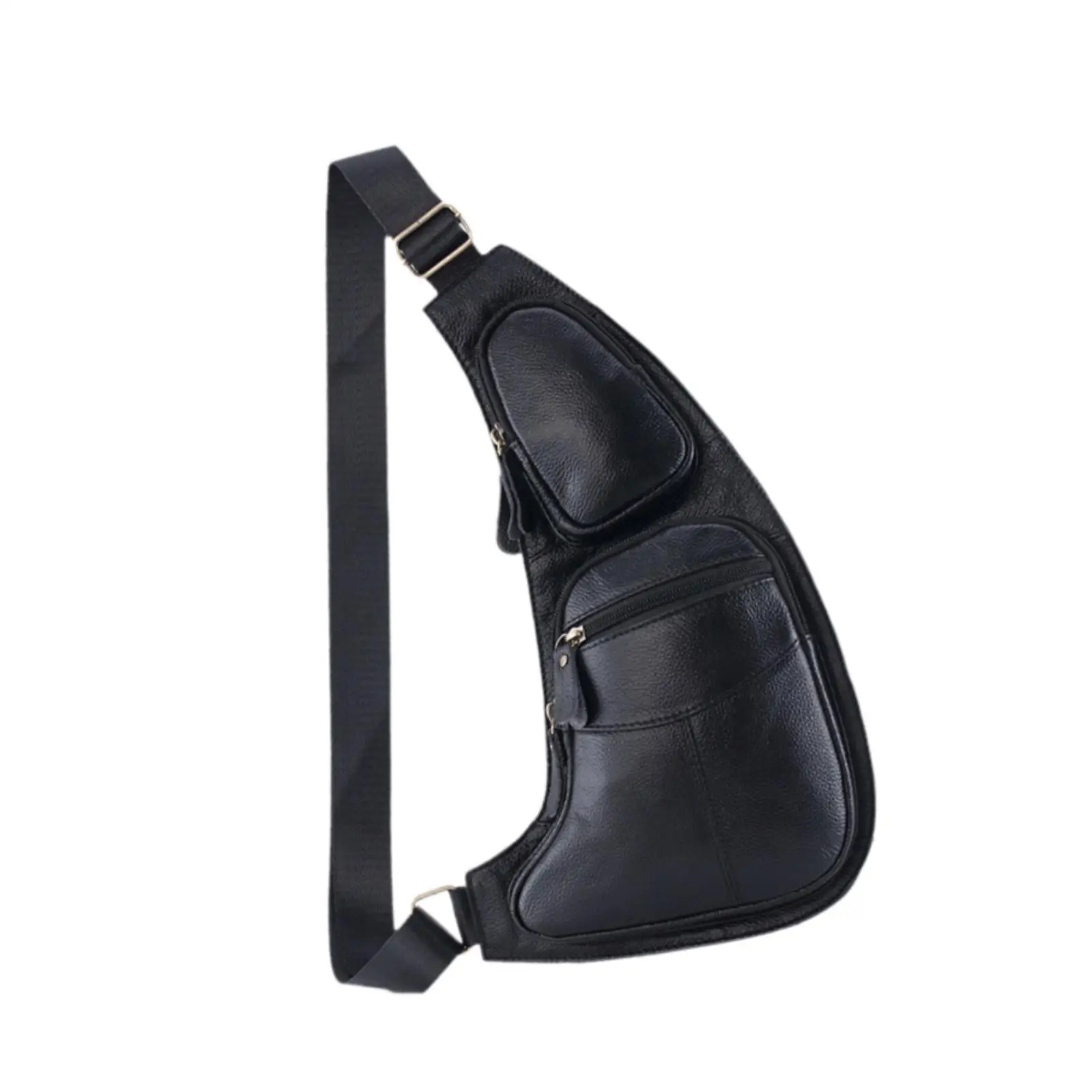 

Men Chest Bag Backpack Purse Large Capacity Lightweight Crossbody Bag Chest Pack for Hiking Fishing Backpacking Outdoor Exercise