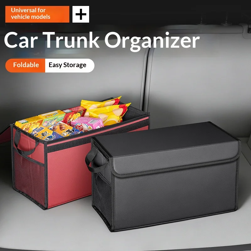 

For Mitsubishi EVO, Shinsei, Outlander, Bluebird, Lancer, Pajero Car trunk storage box - picnic camping storage box with handle