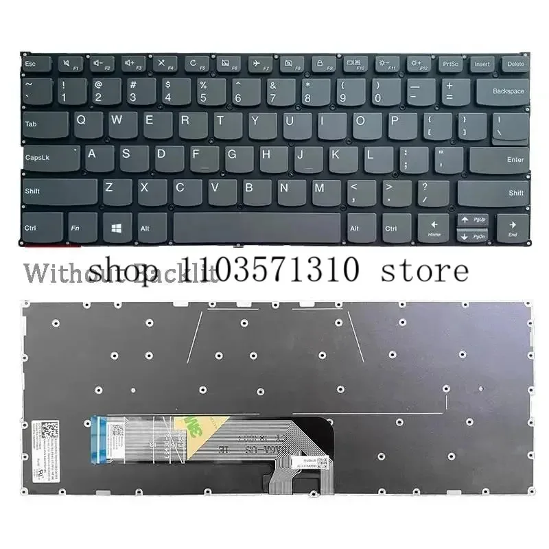 

yeM New Original laptop keyboard for Lenovo 6-14iil thinkbook 13s-iwl 14s-iwl 14-iil 14-υ JM