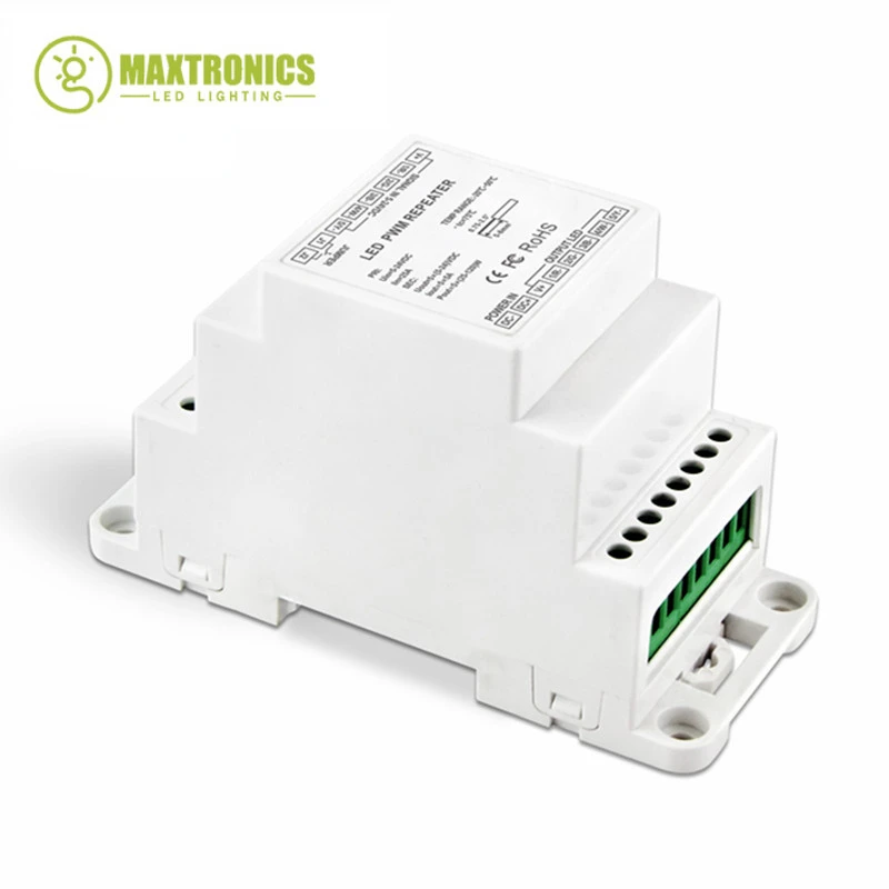 BC-965-DIN DIN Rail type 5CH Channel Constant voltage CV LED Power Repeater amplifier DC5V-DC24V input