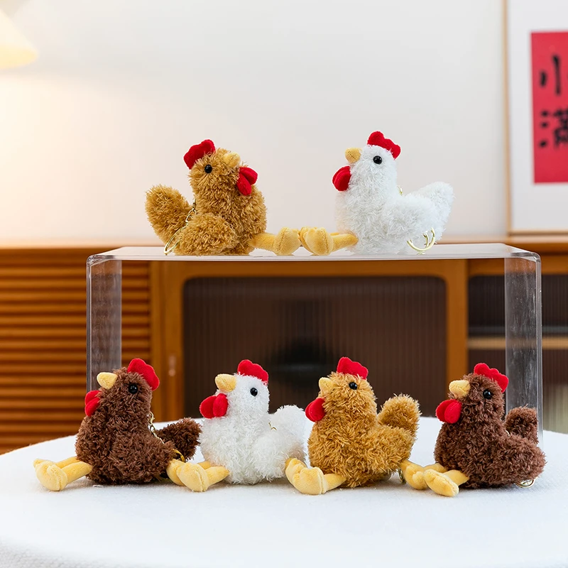 

Плюшевая игрушка-цыпленок KRQ 14 см, милый брелок для сумки, подарок для девочки, оптовая продажа, мягкая игрушка-сквиши, подарок на Рождество/День рождения для ребенка