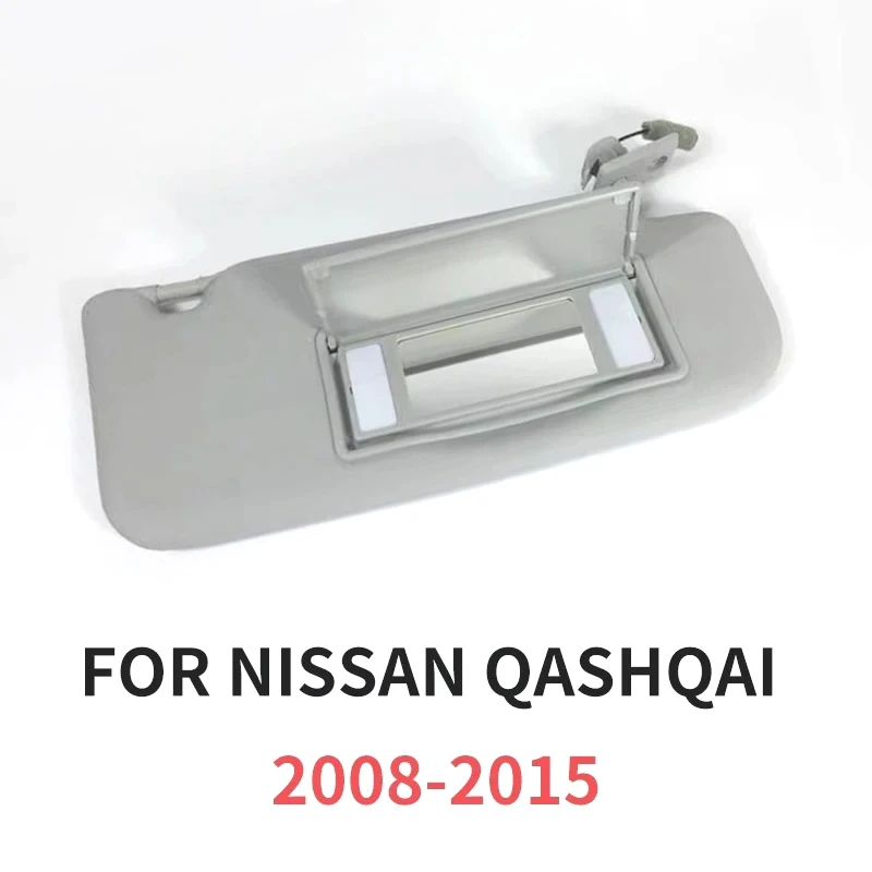 

Солнцезащитный козырек для автомобиля с зеркалом для макияжа для Nissan Qashqai 2008-2015 (левый руль), солнцезащитный экран, аксессуары для интерьера