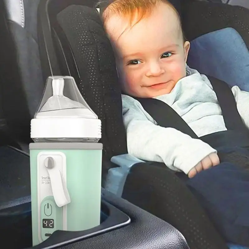 USB Baby Bottle Warmer Milk Warmer Infant Feeding Bottle Insulation Cover Thermostat Warmer Bag Infant Portable L8RB