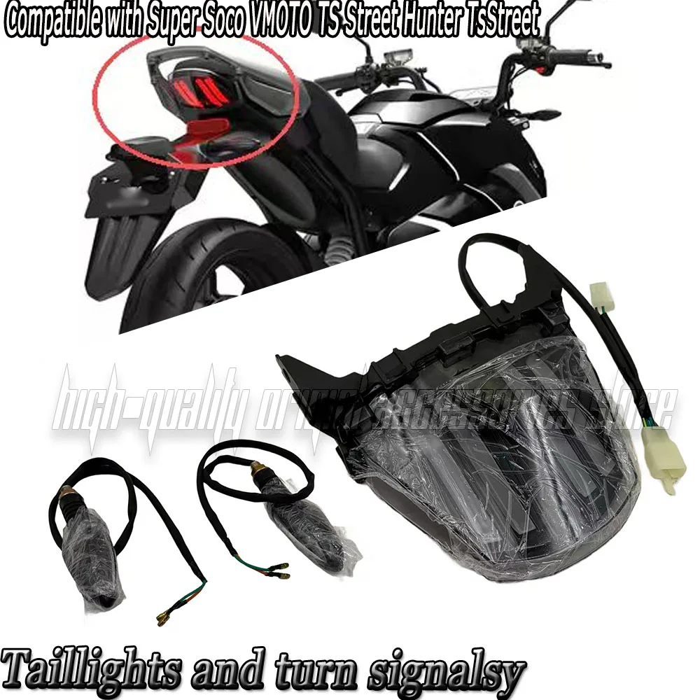 

For Super Soco VMOTO TS Street Hunter TsStreet Taillight assembly rear turn signal taillight