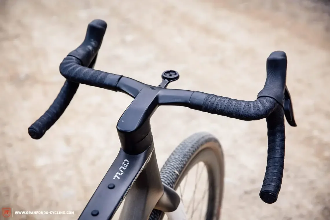 

Руль Syncros Gravel Creston IC SL X с полной внутренней проводкой тросов, интегрированный карбоновый руль T1000 для шоссейных велосипедов, совместимый с Di2