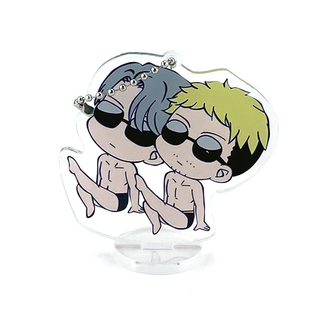 Nikiforov Victor Yuuri Katsuki Giacometti Christophe Plisetsky acrylic figure keychain pendant double dual purpose