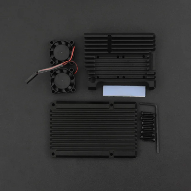 Raspberry PI Generation 4 Metal Case (Dual fan)