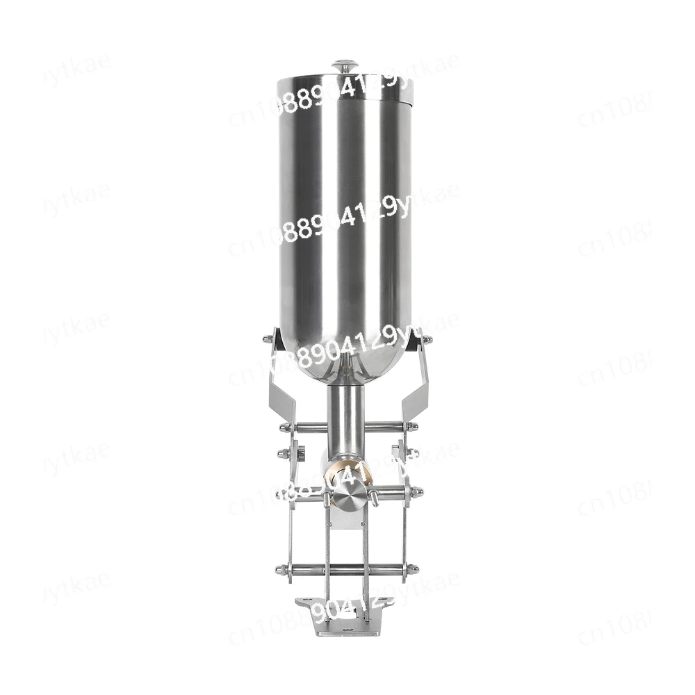 4.5L machine manual jam filling cream filling stainless steel bread or puffs 3 tubes liquid jam