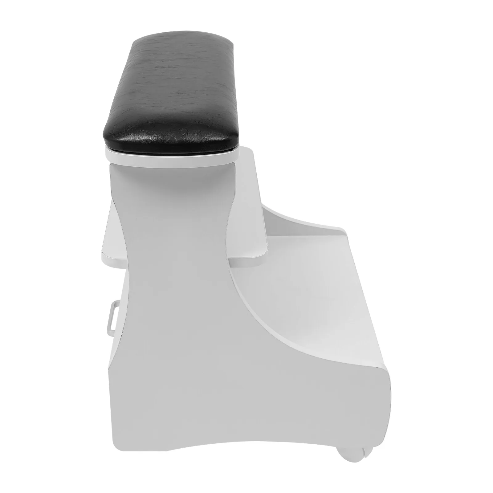 Tabouret de pied de salon réglable-tabouret de spa portable avec roulettes pour pédicure, manucure et bain de pieds chaise de pédicure spa