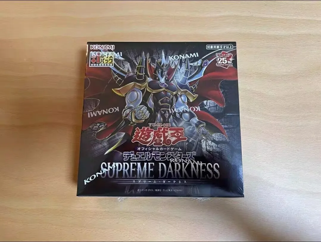 Yugioh KONAMI Duel Monsters Supreme Darkness SUDA Evil Hero Japanese Collection Sealed Booster Box