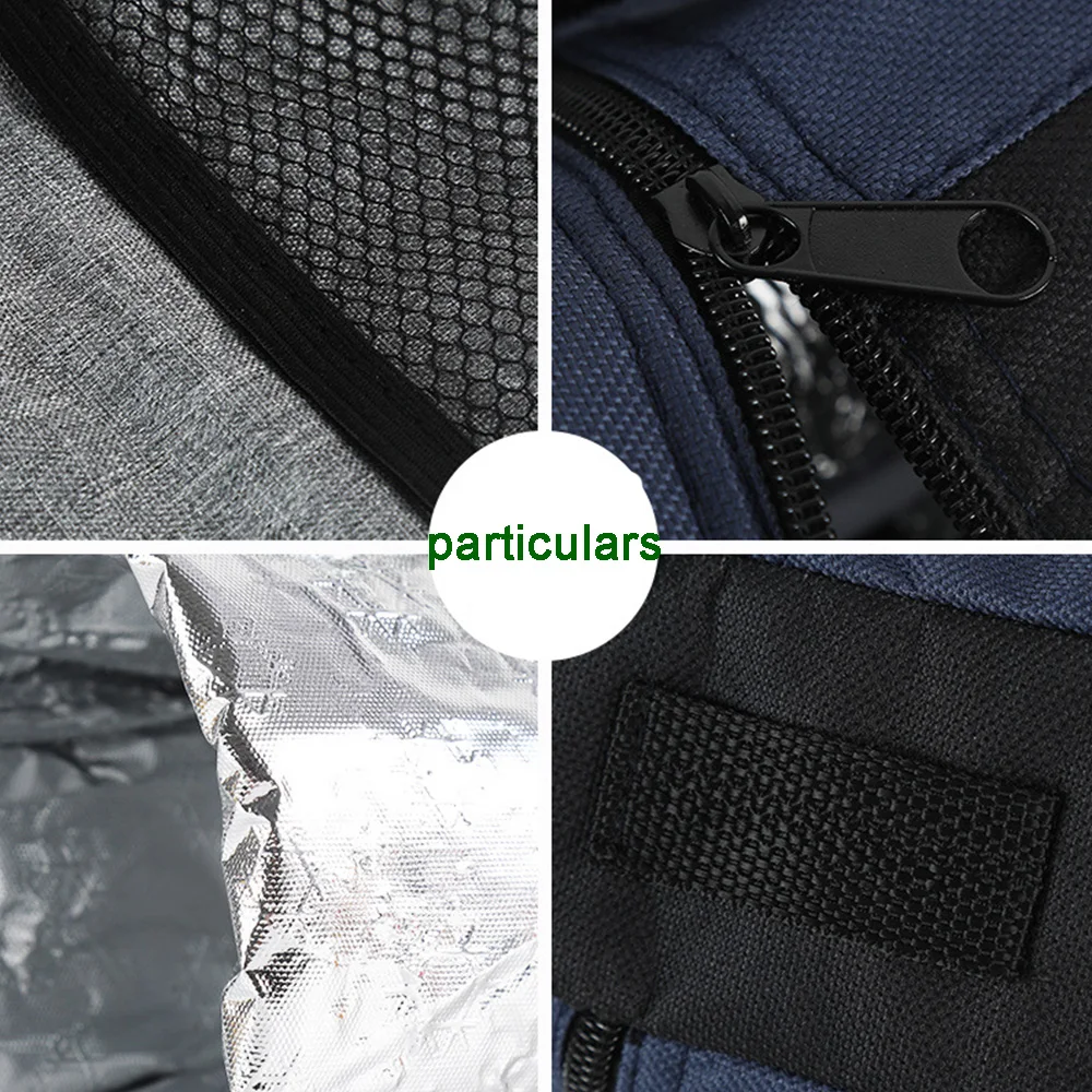 Bottle Warmer Insulation Bag Aluminum Film Insulation Cup Cover Water Kettle Oxford Cloth Circular IcePack Folding Thermos Cover