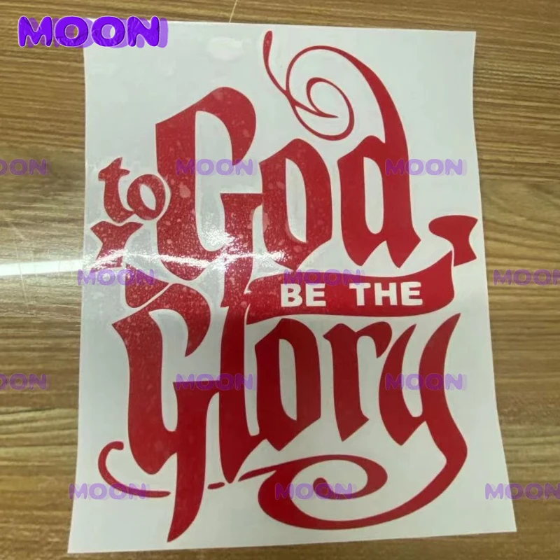Personalized Stickers  Attractive Creative To God Be The Glory Vinyl Decal Car Truck Window Sticker Bible Verse - view 4