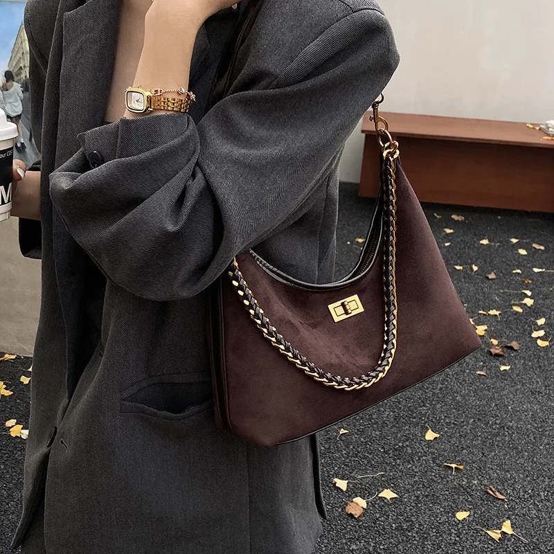 

Осень-зима 2025 года, большая сумка с леопардовым принтом, винтажная женская сумка через плечо, сумка через плечо с цветными блоками, повседневная модная сумка на ремне ​