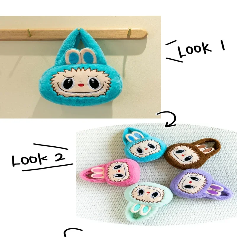 

Popular Autumn and Winter Children's Monster Doll Kawaii Fashionable Cute Girl Large Capacity Storage Bag Hand-Held Shoulder Bag