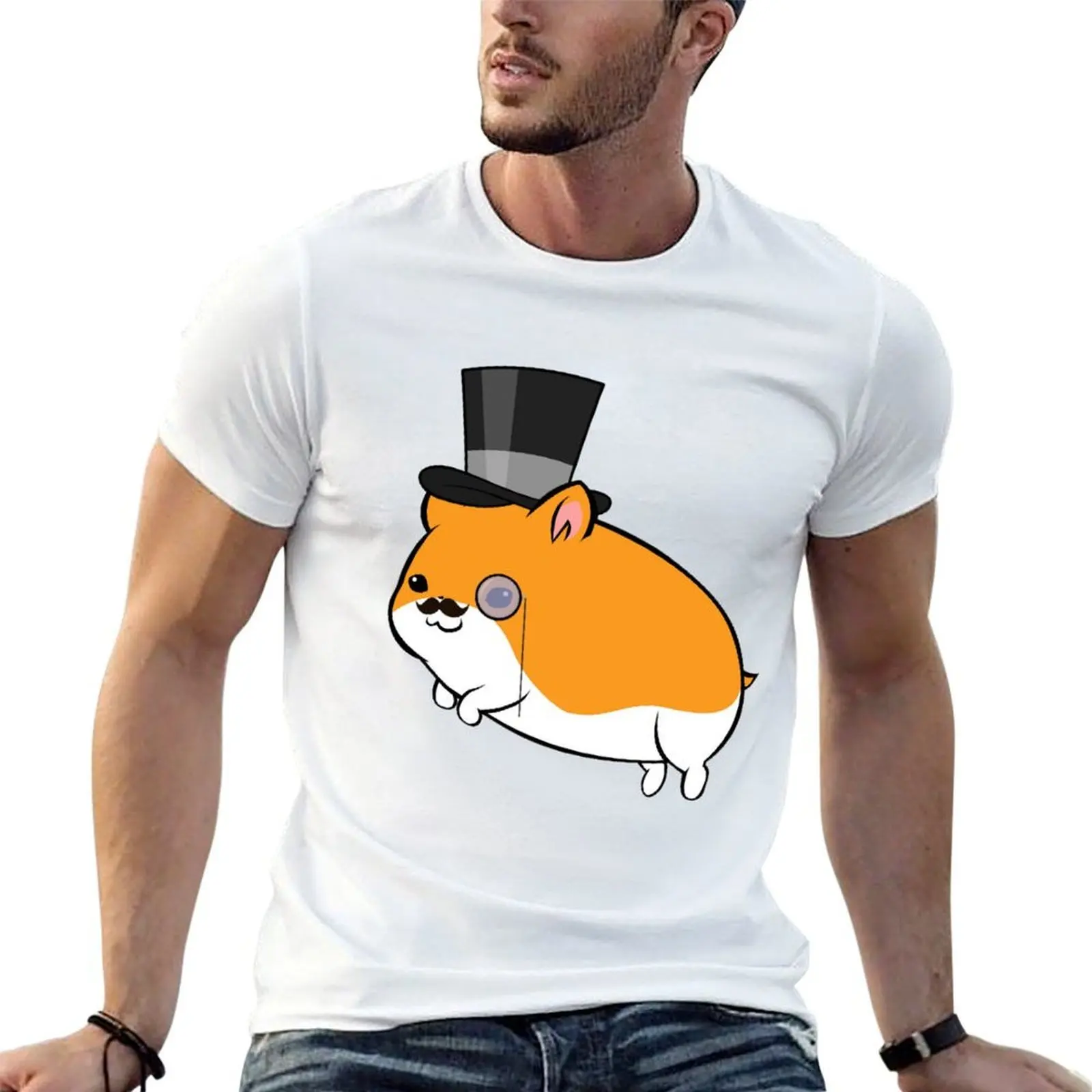 British Hamster T-Shirt kawaii clothes graphic t shirts shirts graphic tee men