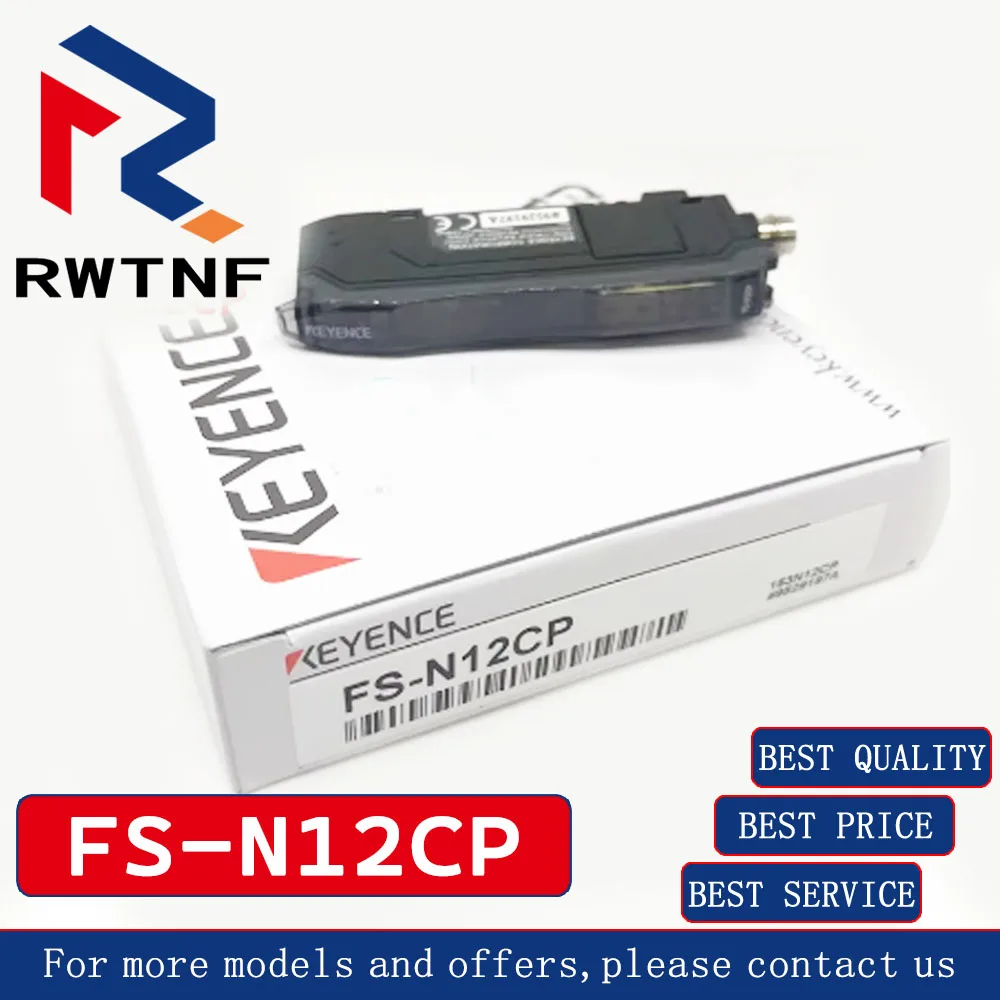 Brand New Genuine FS-N12CP KEYENCE fiber optic sensor amplifier