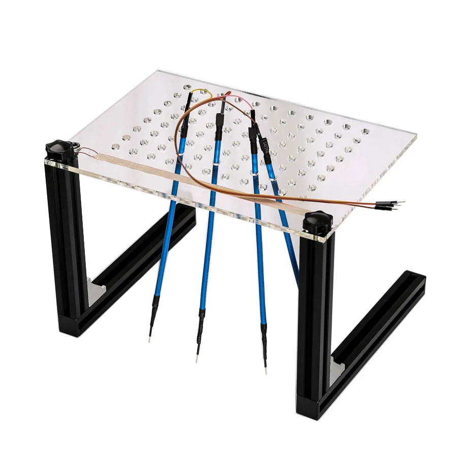2 IN 1 Probe LED BDM Frame For KTAG KESS Fgtech BDM100  ECU Programmer ECU Chip Tuning Flasher Tester BDM Table With 4PCS Probe