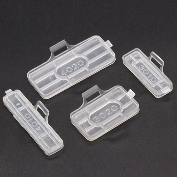 LMC-1~LMC-4020 Cable Label Tag Box Transparent Plastic cable tie Marker Wire Sign Name Holder Display Identification Seal Case