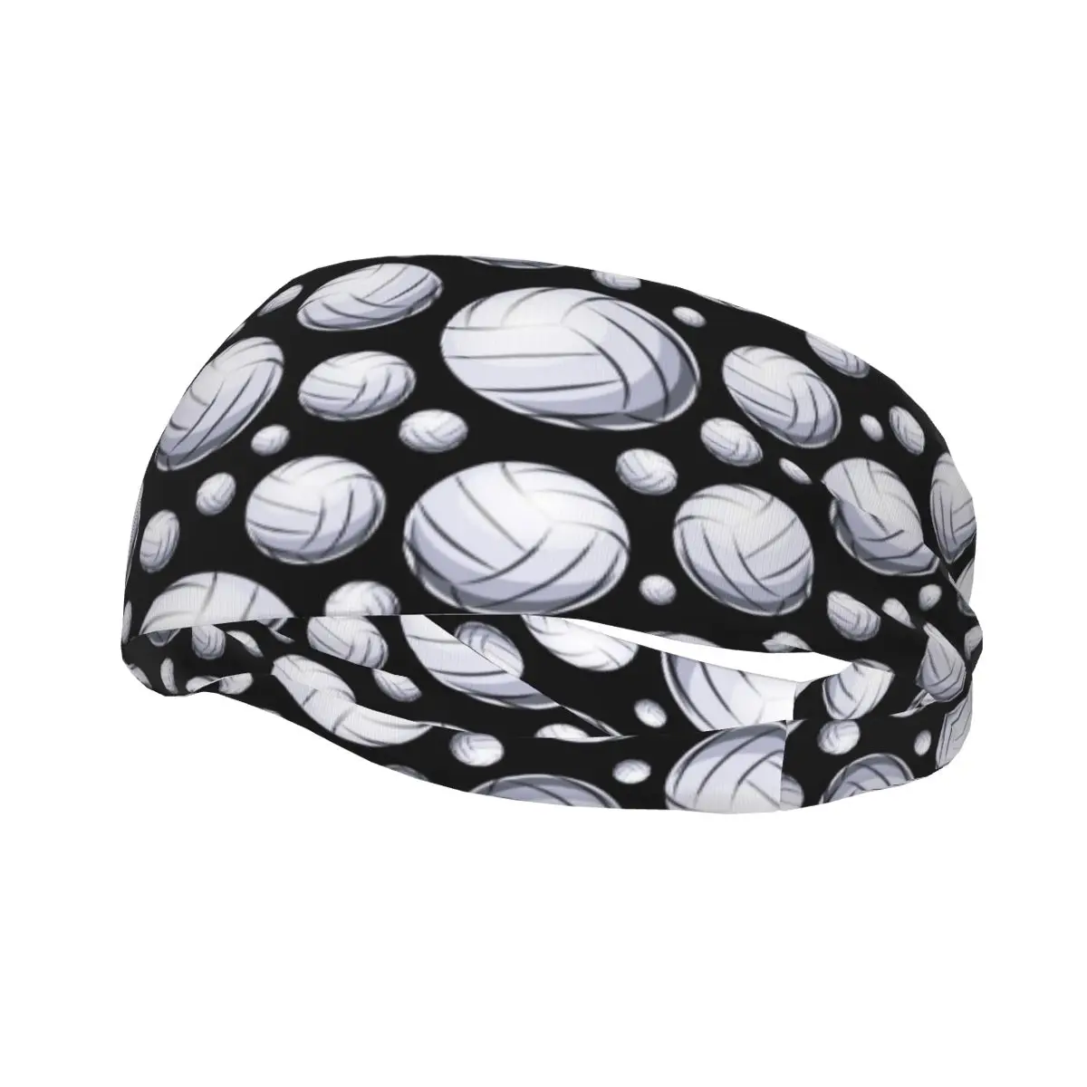 

Volleyball Ball Elastic Hair Band Yoga Headband Makeup Hair Hoop Headwrap