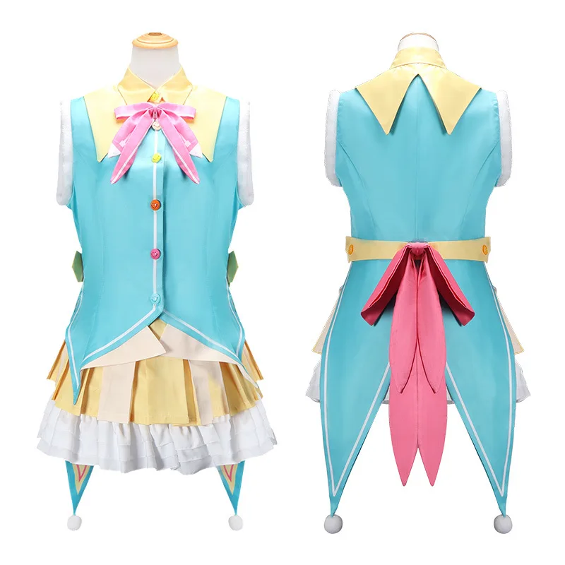 Аниме Кусанаги Нене Косплей Костюм Женский Костюм Идол Нене Платье Головной Убор Для Comic Con