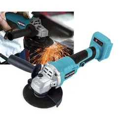 Brushless Angle Grinder125/100mm 1000W 3 Gears Cordless Cutting Polishing Woodworking Power Tool For Makita 18V Battery